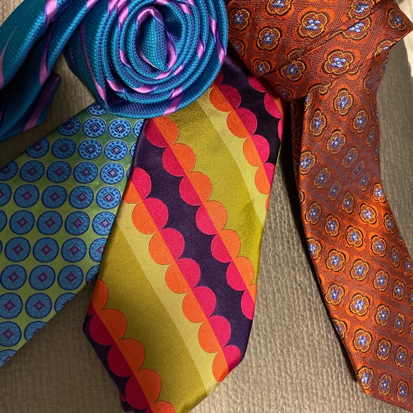 Ted Baker Bundle of 5 ties - Picture 5 of 14